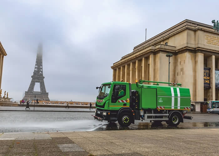 Paris Preps for Major Events with Additional Allison Transmission-Equipped Cleaning Vehicles