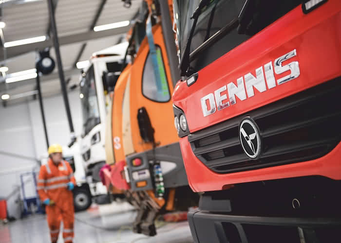 Dennis Eagle steigert Effizienz bei der Müllabfuhr mit Allison xFE™-Getrieben